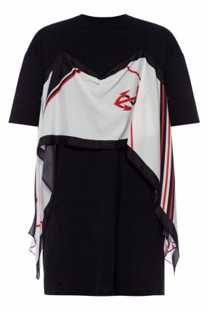 Dress with sewn neckerchief, zdjęcie 1 Dress with sewn neckerchief od MSGM